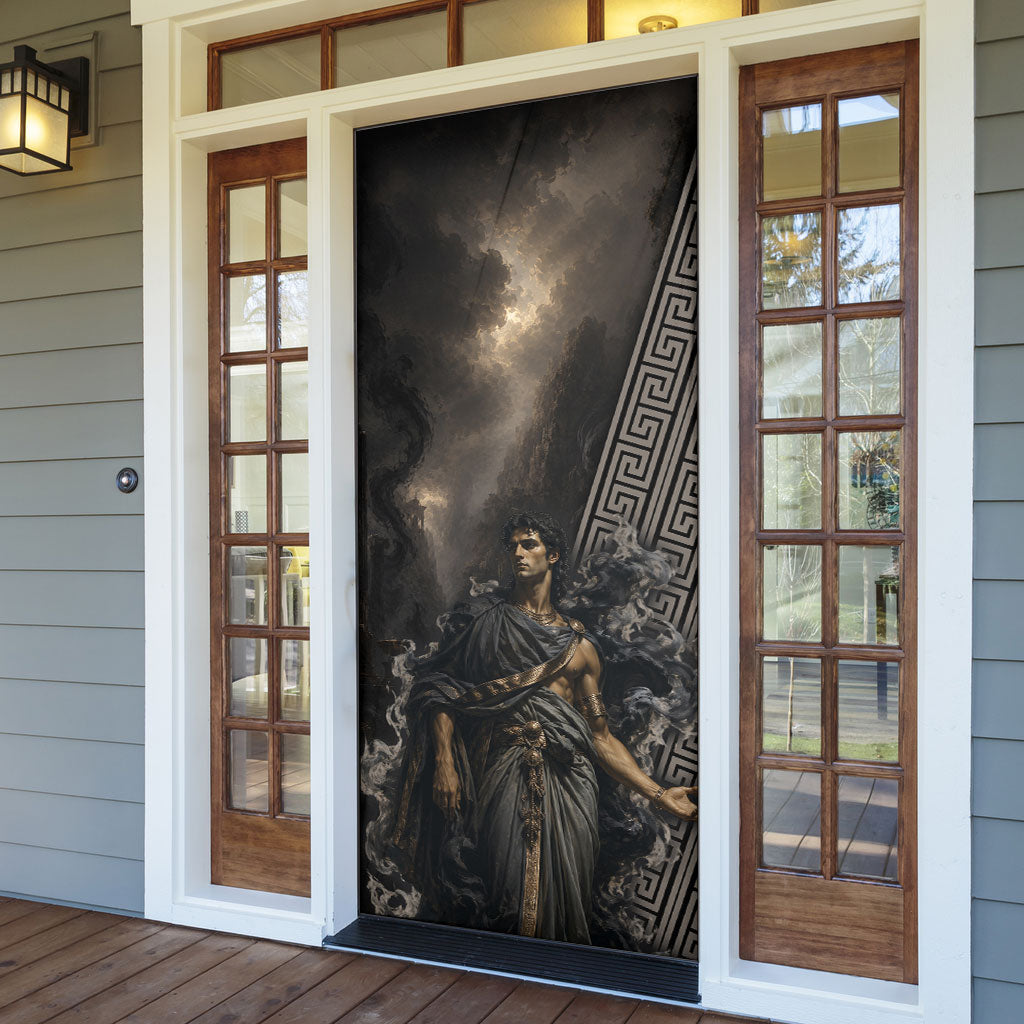Erebus Greek Mythology Door Cover Ancient Greek God Of Darkness Fantasy Art