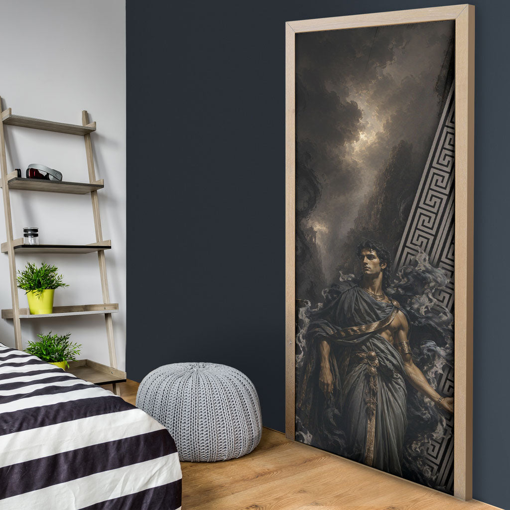 Erebus Greek Mythology Door Cover Ancient Greek God Of Darkness Fantasy Art