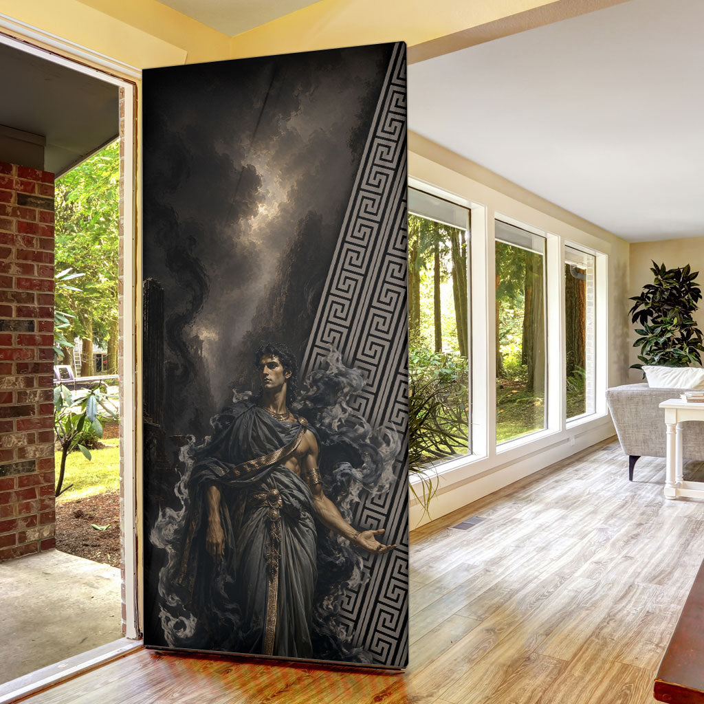Erebus Greek Mythology Door Cover Ancient Greek God Of Darkness Fantasy Art