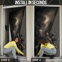 Erebus Greek Mythology Door Cover Ancient Greek God Of Darkness Fantasy Art