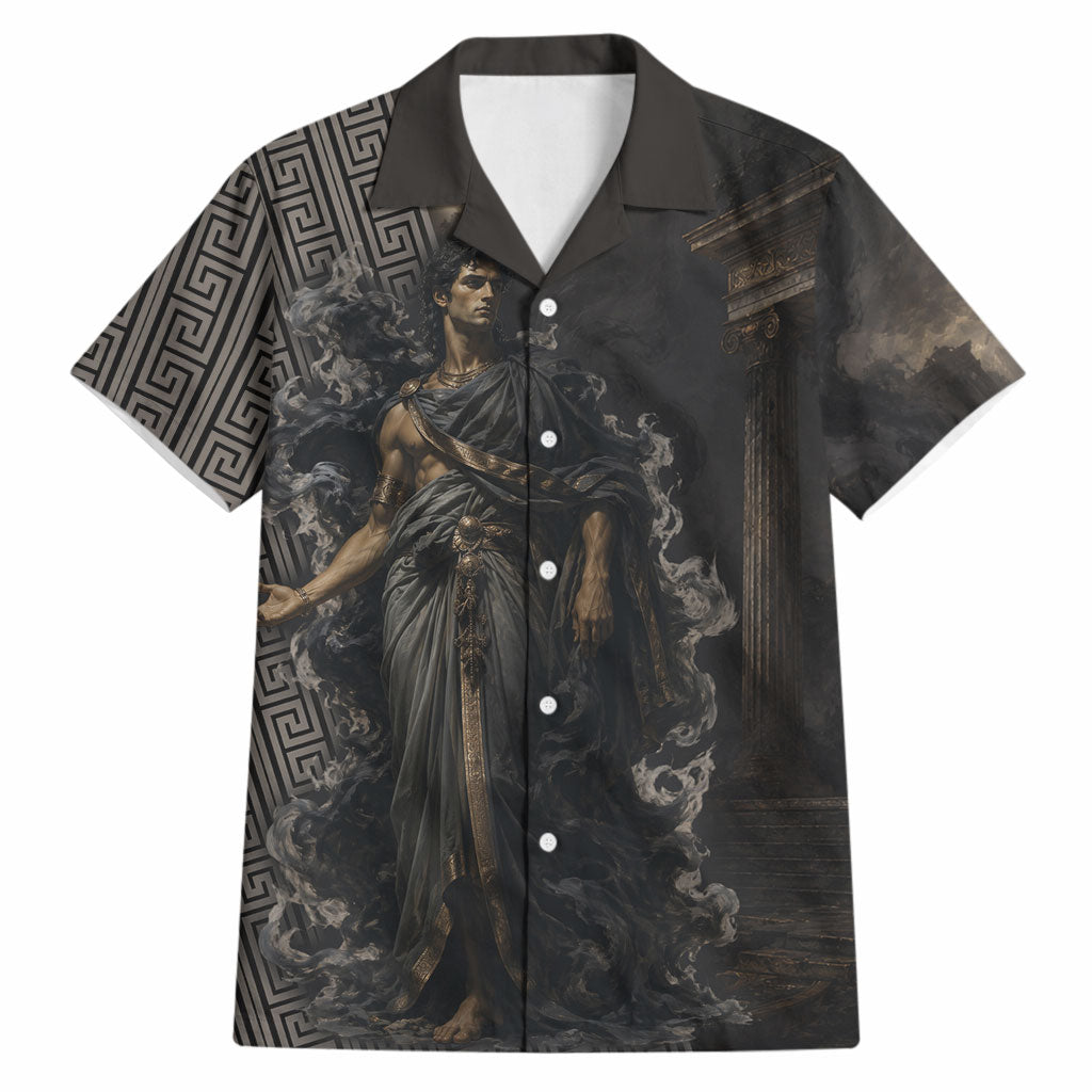 Erebus Greek Mythology Hawaiian Shirt Ancient Greek God Of Darkness Fantasy Art
