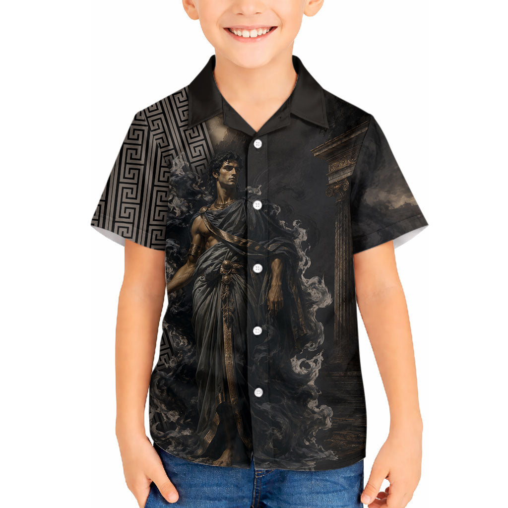Erebus Greek Mythology Hawaiian Shirt Ancient Greek God Of Darkness Fantasy Art
