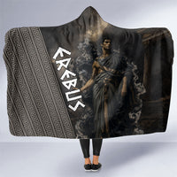 Erebus Greek Mythology Hooded Blanket Ancient Greek God Of Darkness Fantasy Art