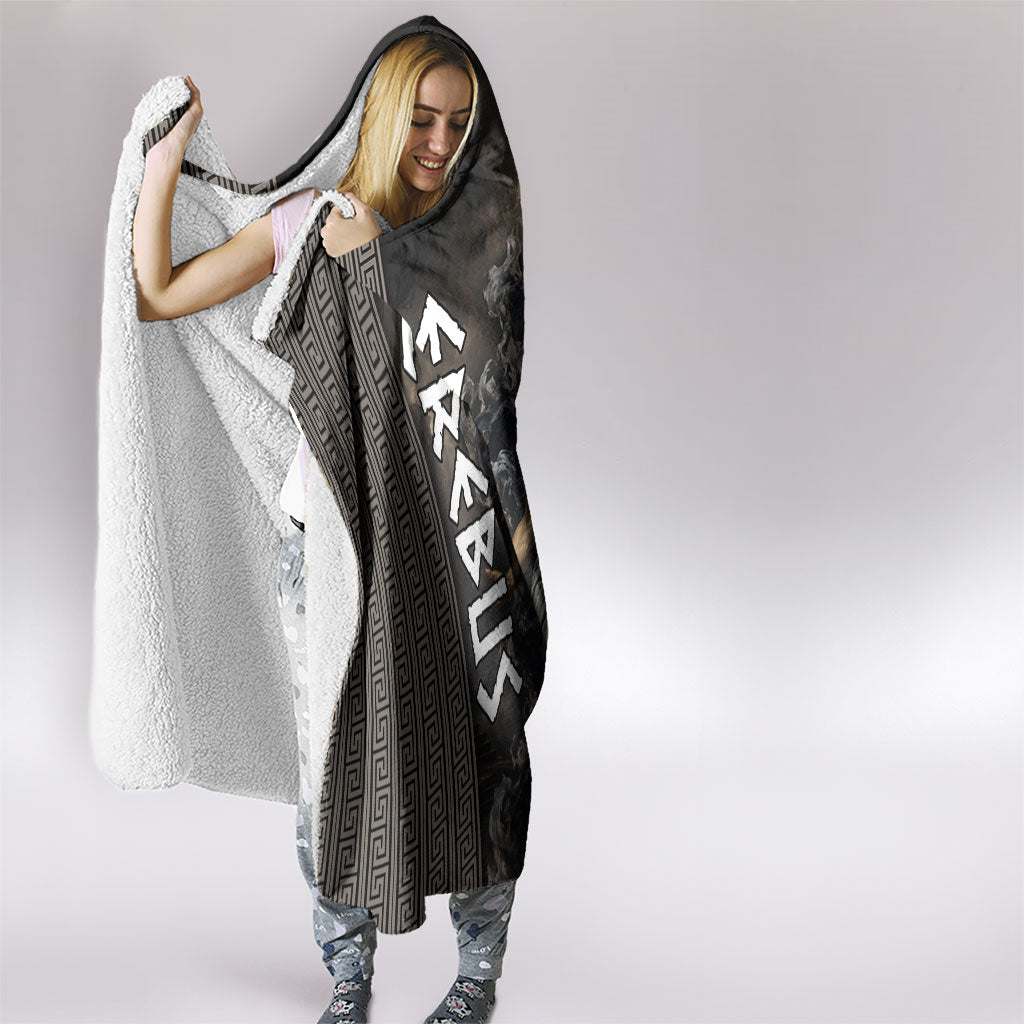 Erebus Greek Mythology Hooded Blanket Ancient Greek God Of Darkness Fantasy Art