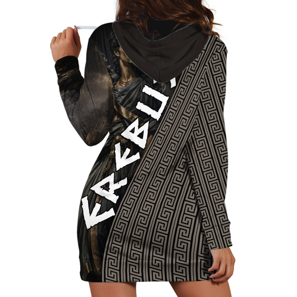 Erebus Greek Mythology Hoodie Dress Ancient Greek God Of Darkness Fantasy Art