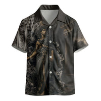 Erebus Greek Mythology Kid Hawaiian Shirt Ancient Greek God Of Darkness Fantasy Art