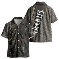 Erebus Greek Mythology Kid Hawaiian Shirt Ancient Greek God Of Darkness Fantasy Art