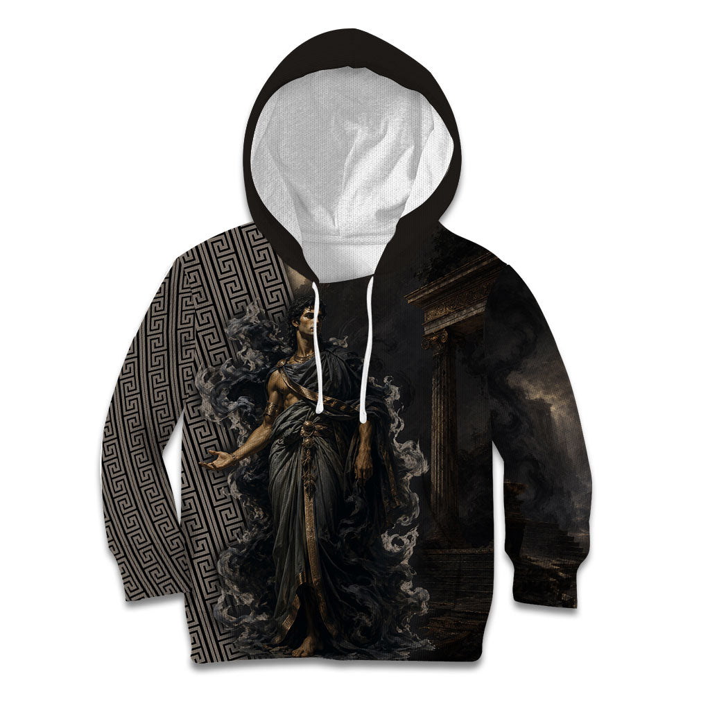 Erebus Greek Mythology Kid Hoodie Ancient Greek God Of Darkness Fantasy Art