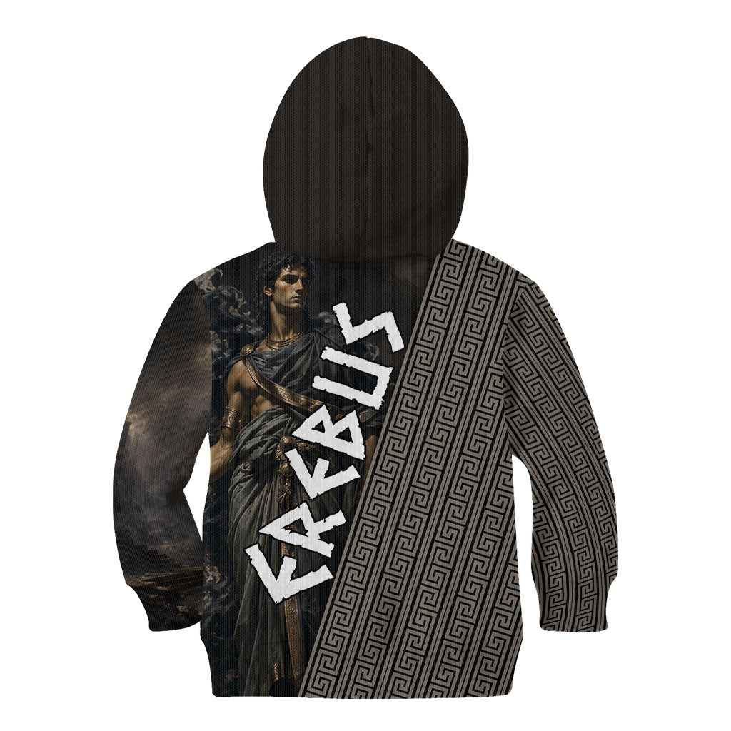 Erebus Greek Mythology Kid Hoodie Ancient Greek God Of Darkness Fantasy Art