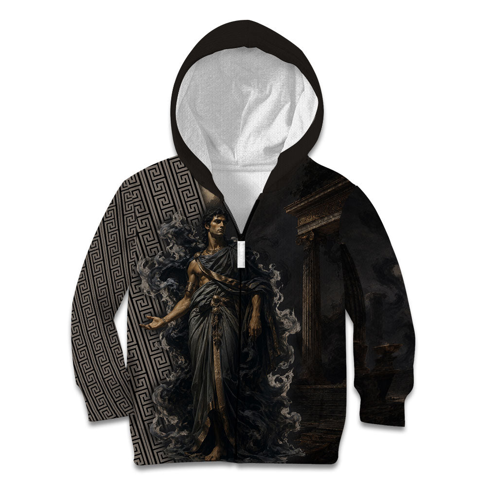 Erebus Greek Mythology Kid Hoodie Ancient Greek God Of Darkness Fantasy Art