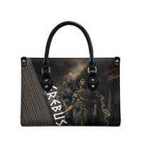 Erebus Greek Mythology Leather Bag Ancient Greek God Of Darkness Fantasy Art
