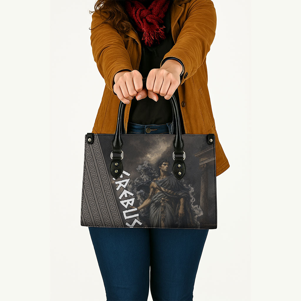 Erebus Greek Mythology Leather Bag Ancient Greek God Of Darkness Fantasy Art