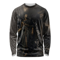 Erebus Greek Mythology Long Sleeve Shirt Ancient Greek God Of Darkness Fantasy Art