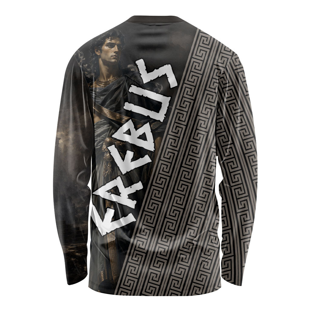 Erebus Greek Mythology Long Sleeve Shirt Ancient Greek God Of Darkness Fantasy Art