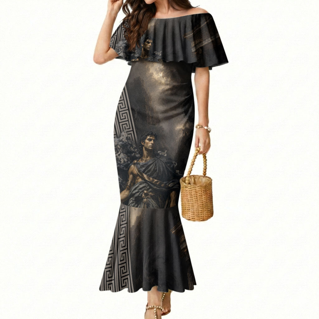 Erebus Greek Mythology Mermaid Dress Ancient Greek God Of Darkness Fantasy Art