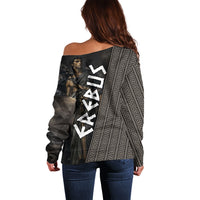 Erebus Greek Mythology Off Shoulder Sweater Ancient Greek God Of Darkness Fantasy Art