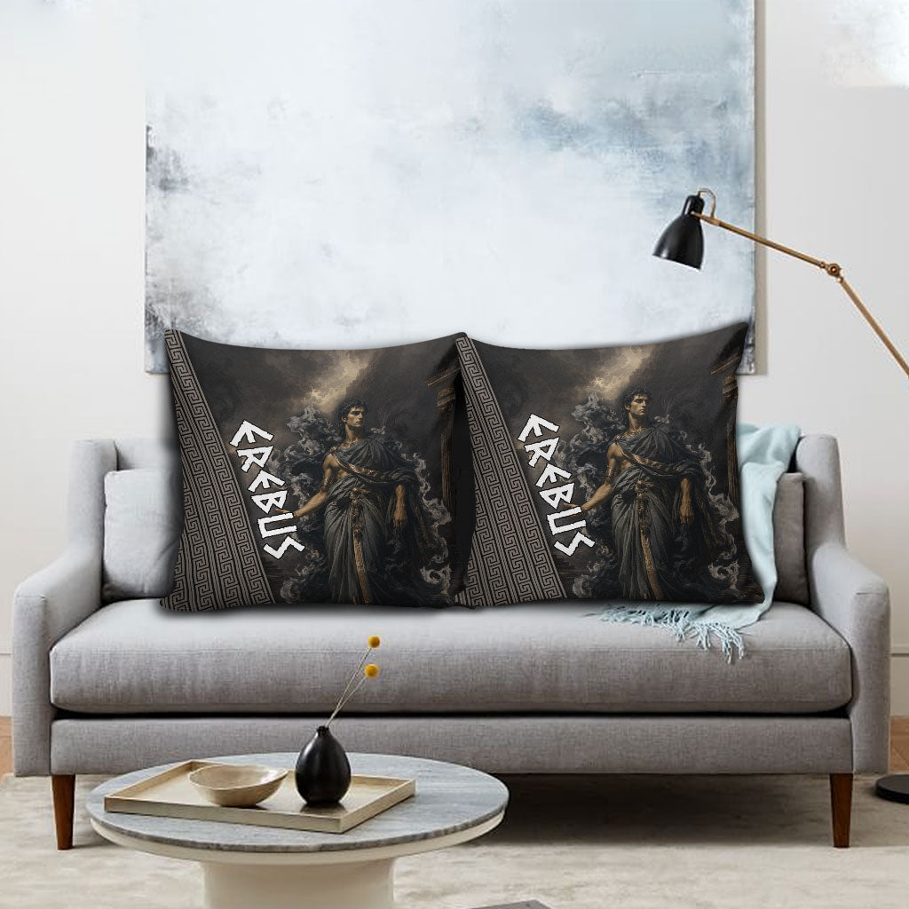 Erebus Greek Mythology Pillow Cover Ancient Greek God Of Darkness Fantasy Art