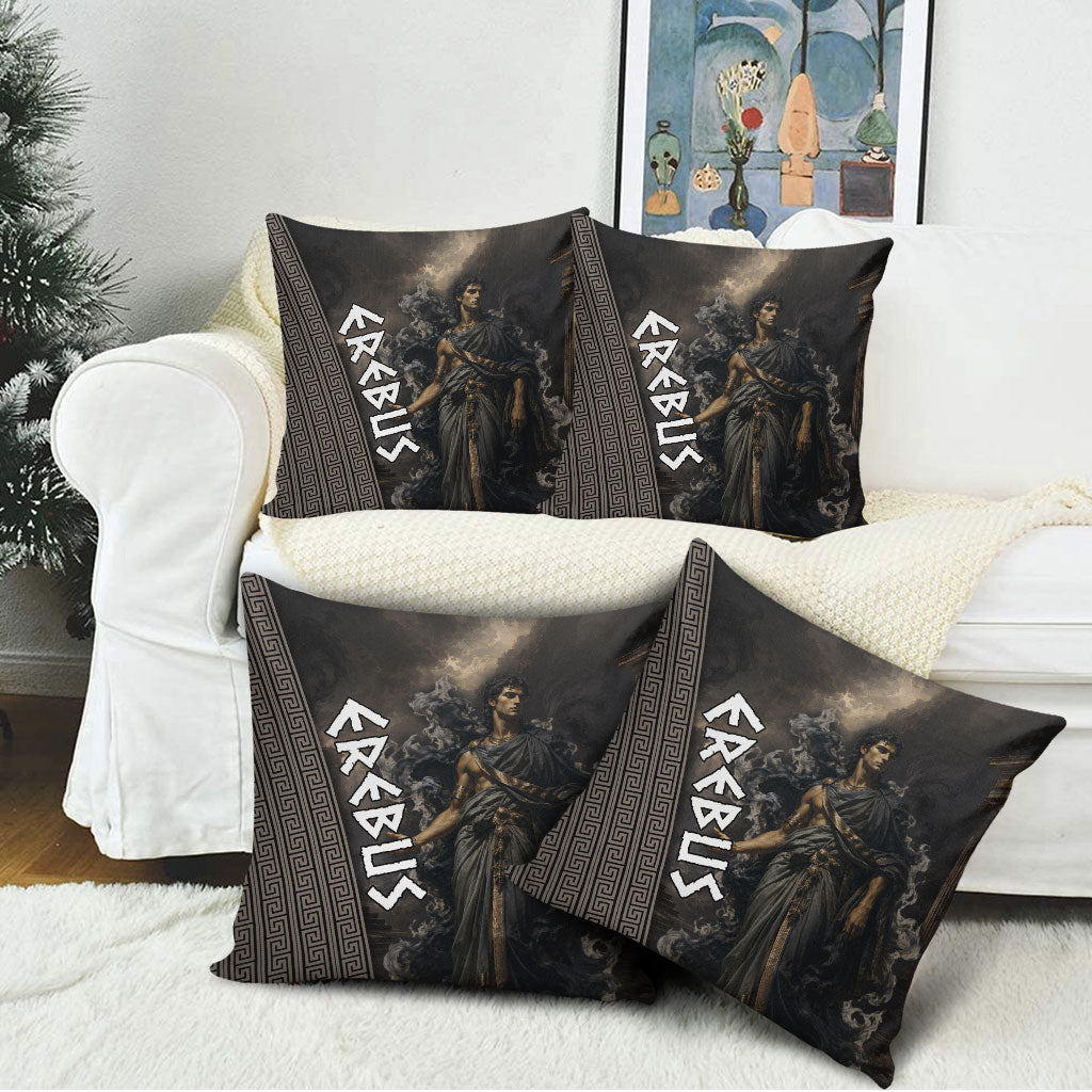 Erebus Greek Mythology Pillow Cover Ancient Greek God Of Darkness Fantasy Art