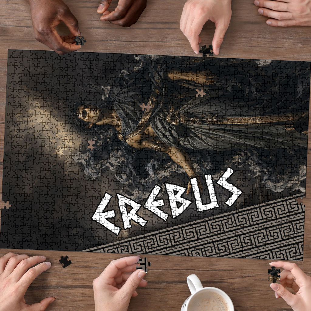 Erebus Greek Mythology Puzzle Ancient Greek God Of Darkness Fantasy Art