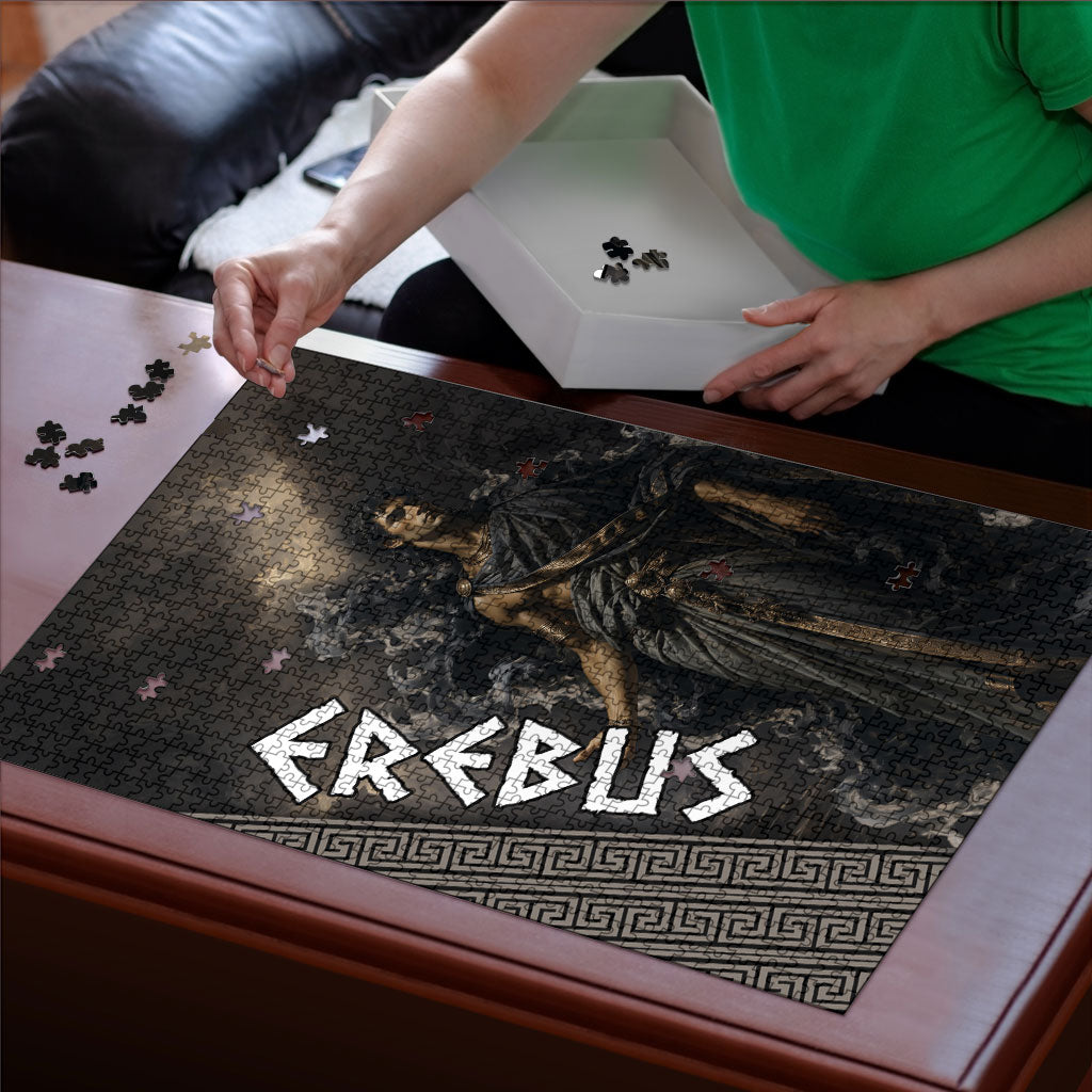 Erebus Greek Mythology Puzzle Ancient Greek God Of Darkness Fantasy Art
