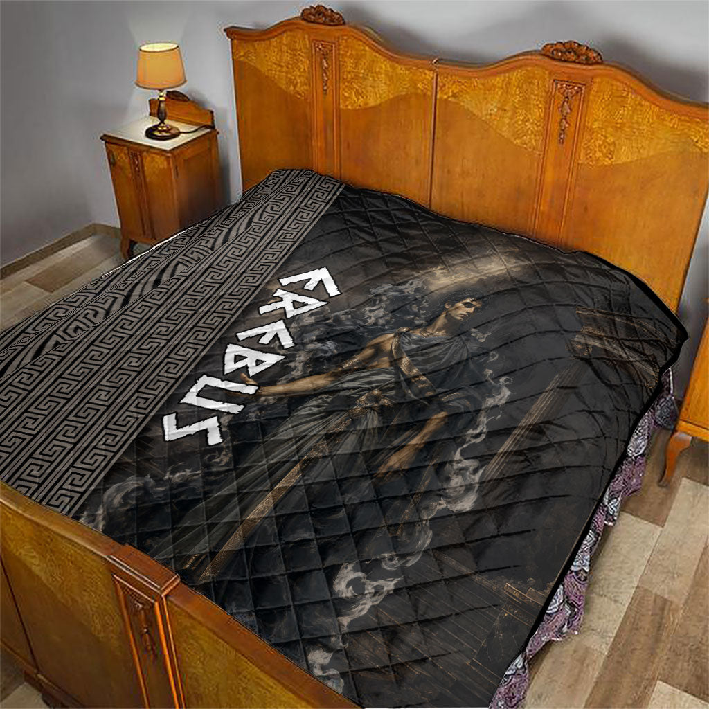 Erebus Greek Mythology Quilt Ancient Greek God Of Darkness Fantasy Art