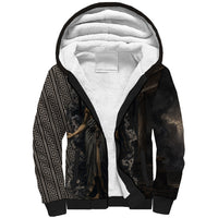 Erebus Greek Mythology Sherpa Hoodie Ancient Greek God Of Darkness Fantasy Art