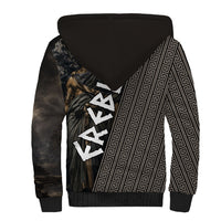 Erebus Greek Mythology Sherpa Hoodie Ancient Greek God Of Darkness Fantasy Art