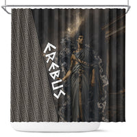 Erebus Greek Mythology Shower Curtain Ancient Greek God Of Darkness Fantasy Art