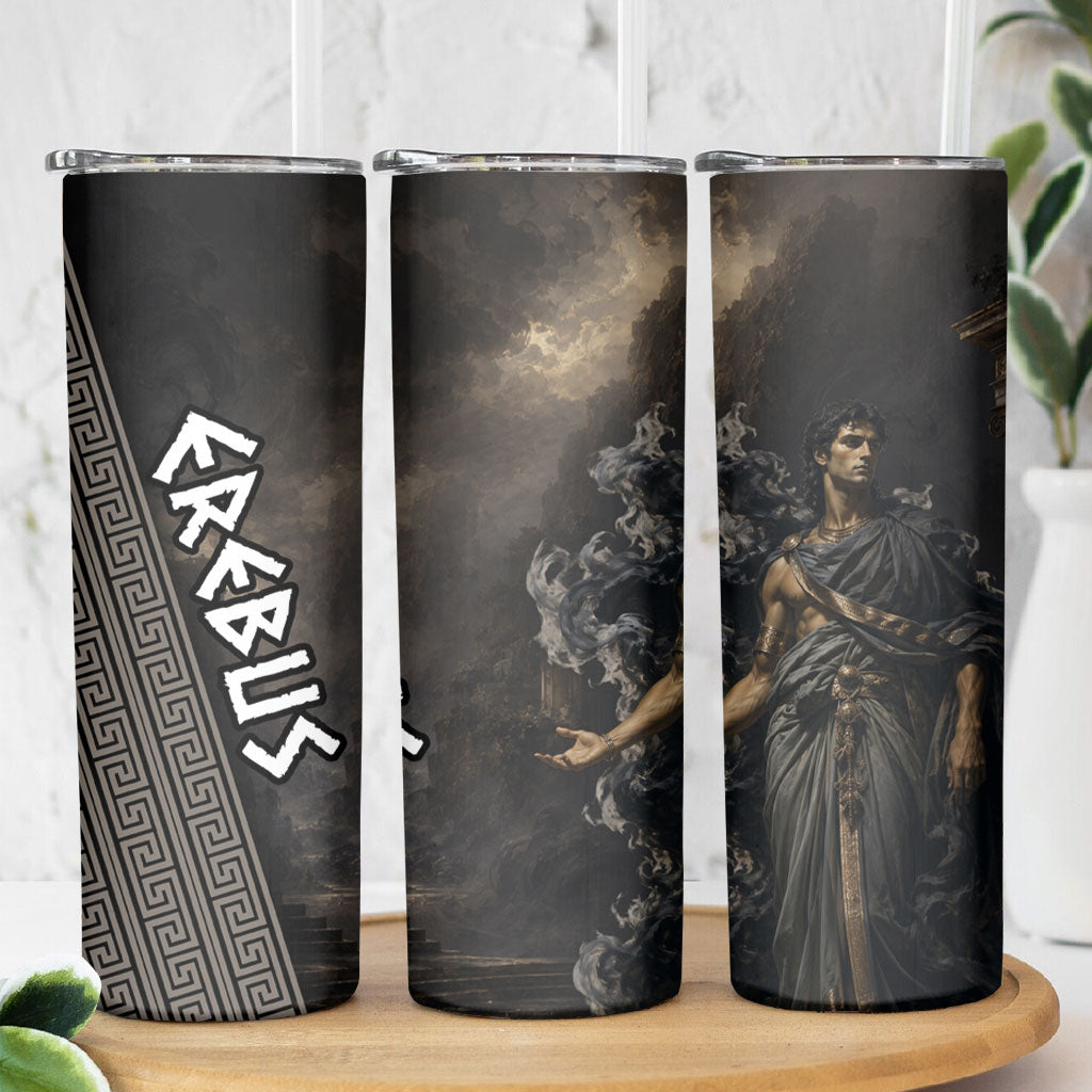 Erebus Greek Mythology Skinny Tumbler Ancient Greek God Of Darkness Fantasy Art