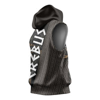 Erebus Greek Mythology Sleeveless Hoodie Ancient Greek God Of Darkness Fantasy Art