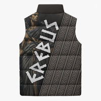 Erebus Greek Mythology Sleeveless Puffer Jacket Ancient Greek God Of Darkness Fantasy Art