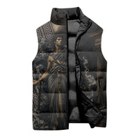 Erebus Greek Mythology Sleeveless Puffer Jacket Ancient Greek God Of Darkness Fantasy Art