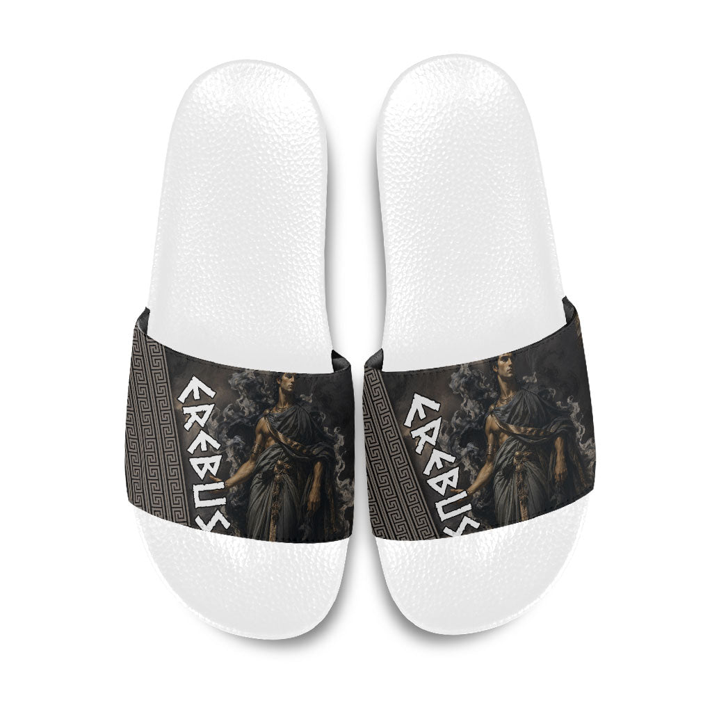 Erebus Greek Mythology Slide Sandals Ancient Greek God Of Darkness Fantasy Art