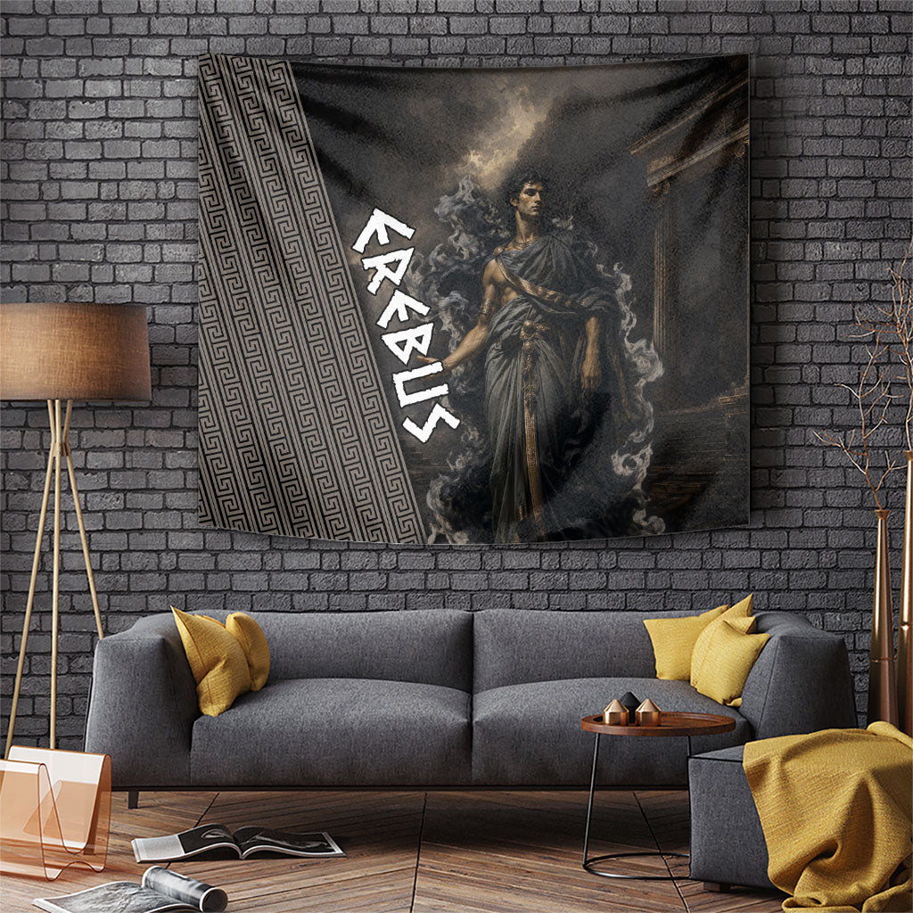 Erebus Greek Mythology Tapestry Ancient Greek God Of Darkness Fantasy Art