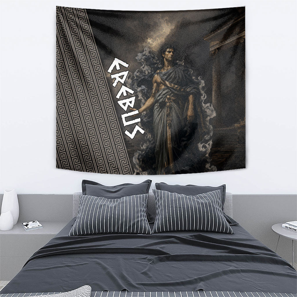 Erebus Greek Mythology Tapestry Ancient Greek God Of Darkness Fantasy Art