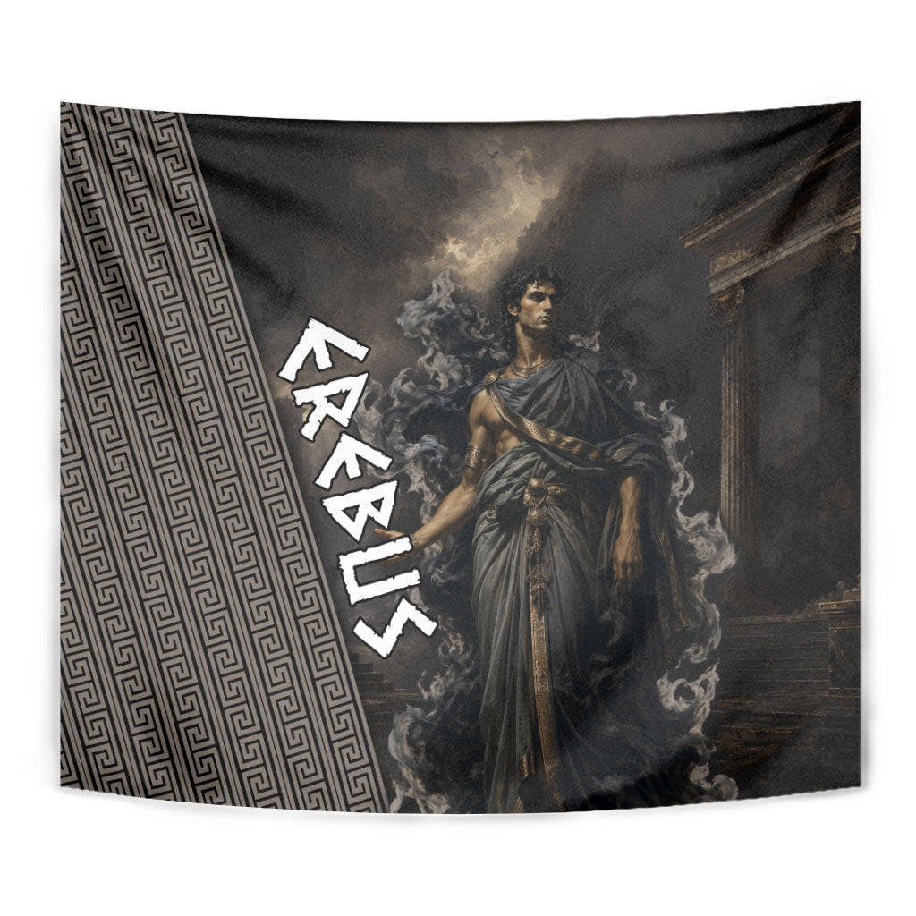 Erebus Greek Mythology Tapestry Ancient Greek God Of Darkness Fantasy Art