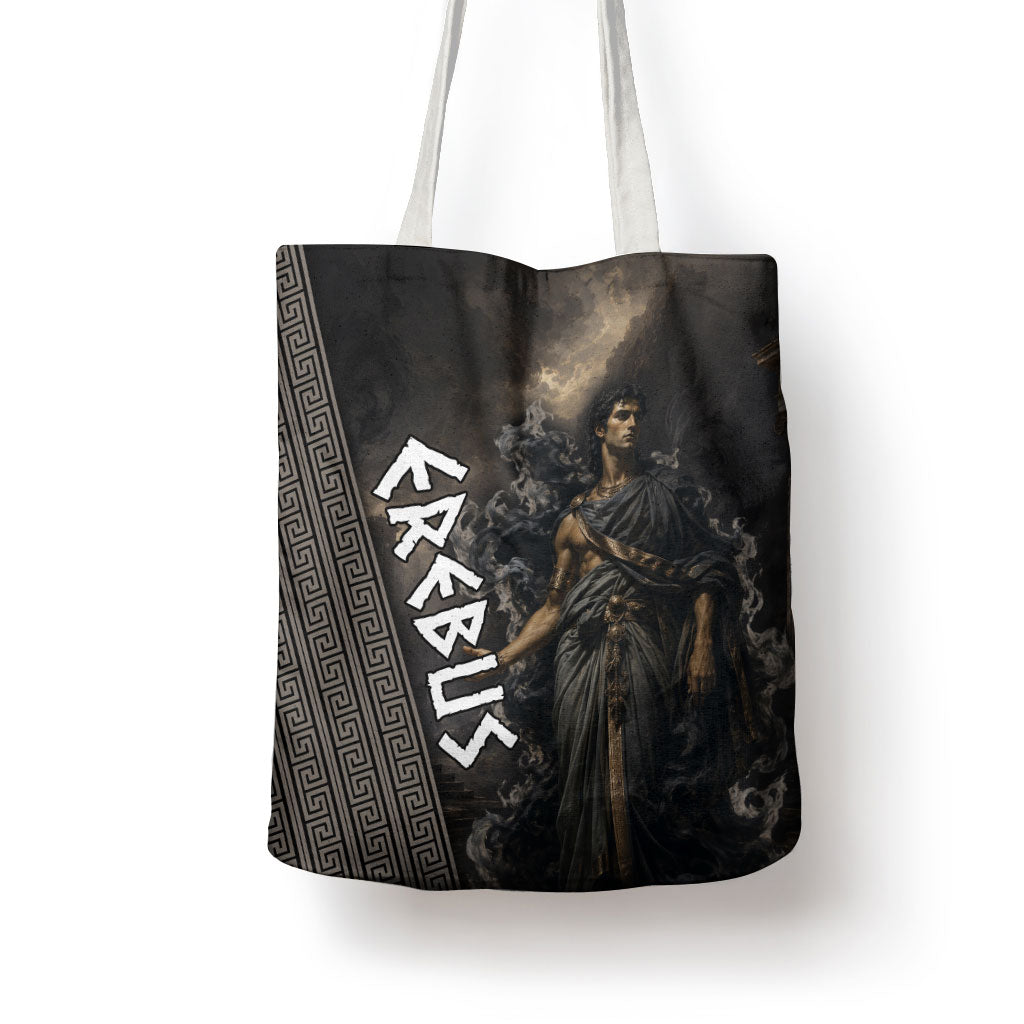Erebus Greek Mythology Tote Bag Ancient Greek God Of Darkness Fantasy Art