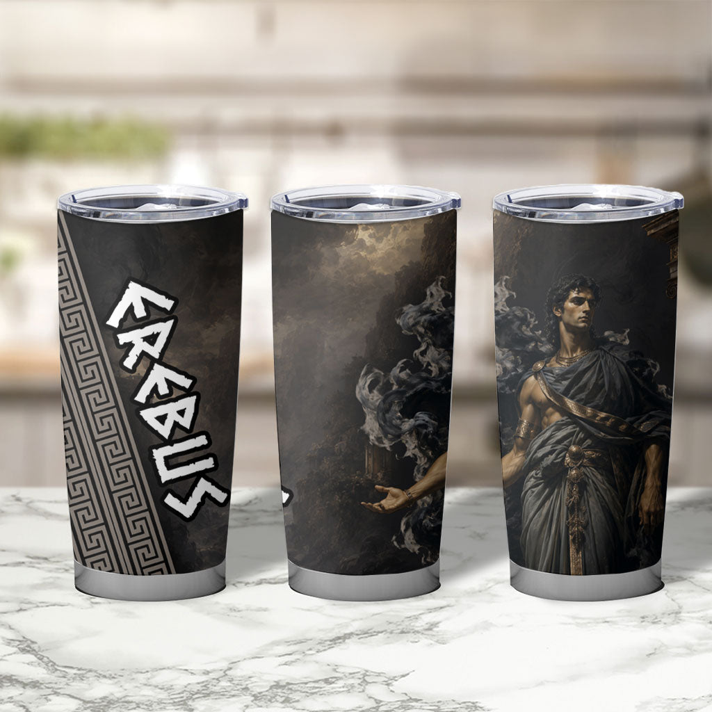 Erebus Greek Mythology Tumbler Cup Ancient Greek God Of Darkness Fantasy Art