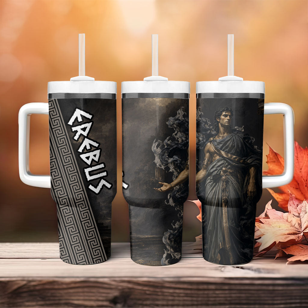 Erebus Greek Mythology Tumbler With Handle Ancient Greek God Of Darkness Fantasy Art