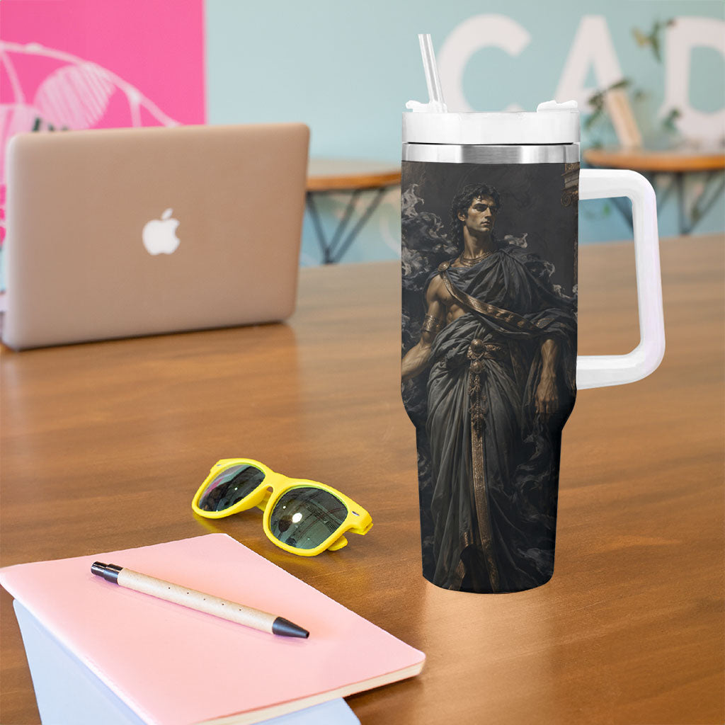 Erebus Greek Mythology Tumbler With Handle Ancient Greek God Of Darkness Fantasy Art