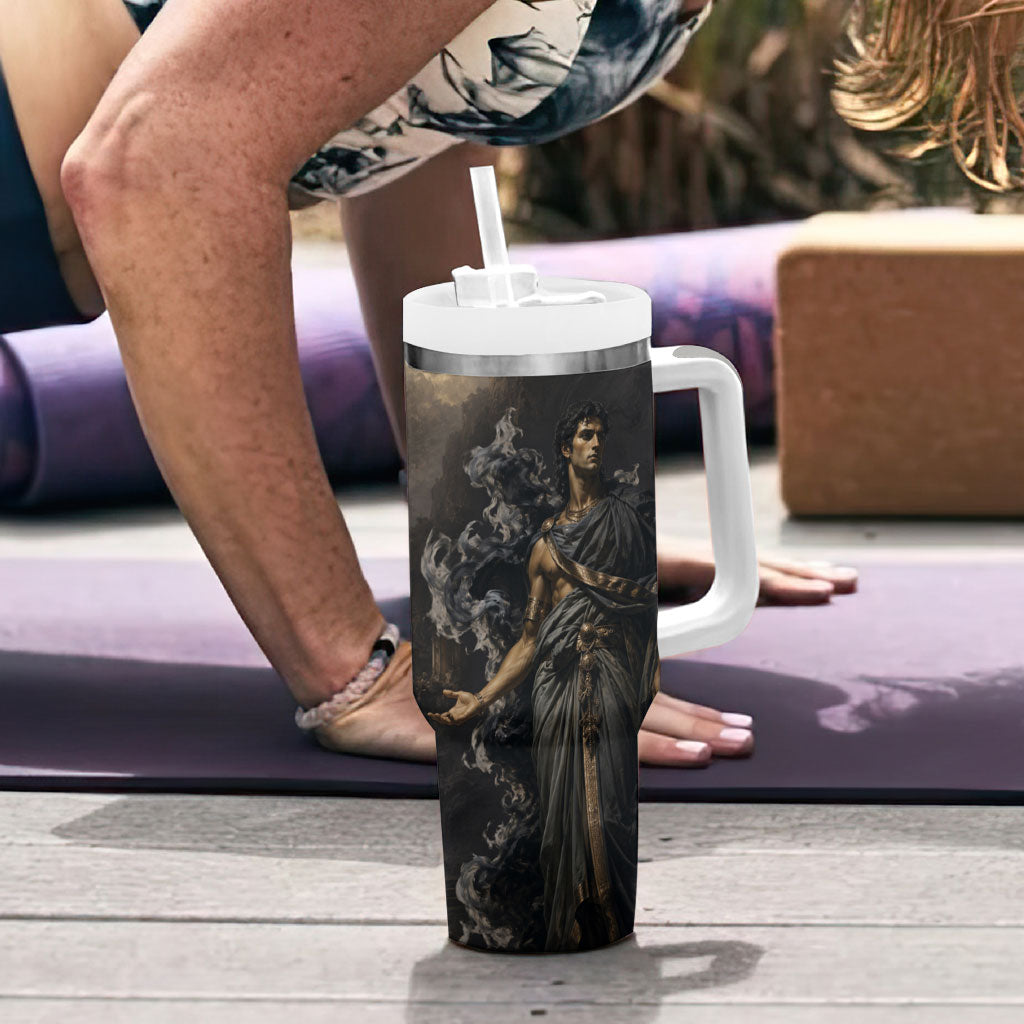 Erebus Greek Mythology Tumbler With Handle Ancient Greek God Of Darkness Fantasy Art