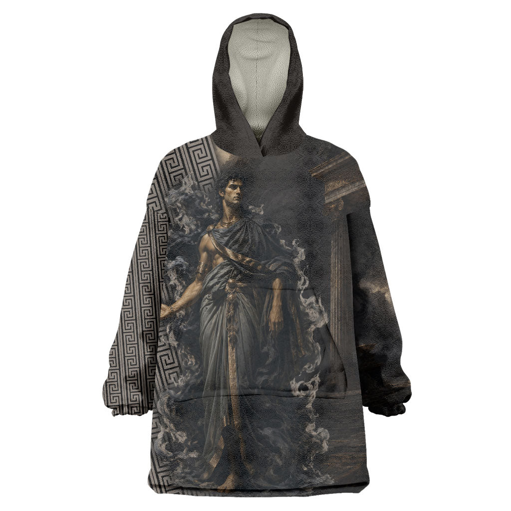 Erebus Greek Mythology Wearable Blanket Hoodie Ancient Greek God Of Darkness Fantasy Art