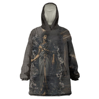 Erebus Greek Mythology Wearable Blanket Hoodie Ancient Greek God Of Darkness Fantasy Art