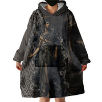 Erebus Greek Mythology Wearable Blanket Hoodie Ancient Greek God Of Darkness Fantasy Art