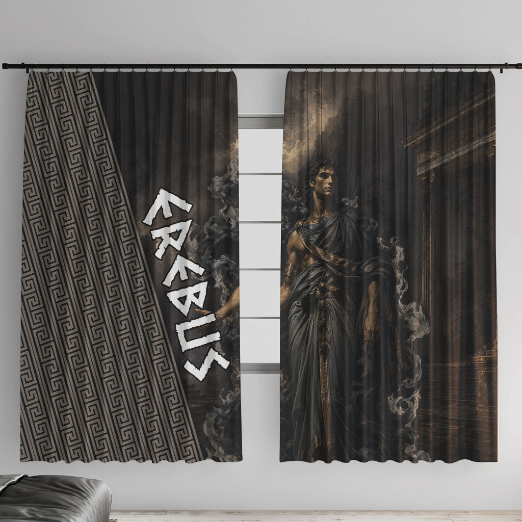 Erebus Greek Mythology Window Curtain Ancient Greek God Of Darkness Fantasy Art