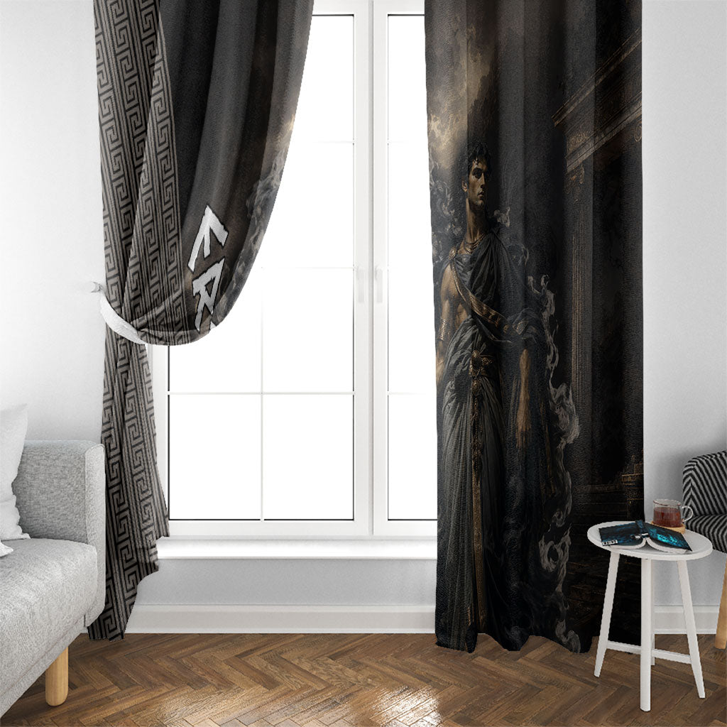 Erebus Greek Mythology Window Curtain Ancient Greek God Of Darkness Fantasy Art