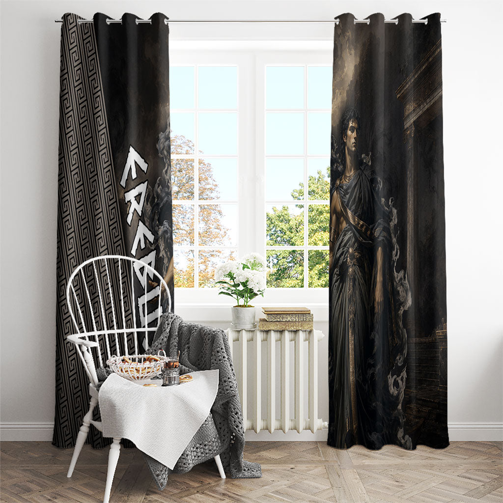 Erebus Greek Mythology Window Curtain Ancient Greek God Of Darkness Fantasy Art