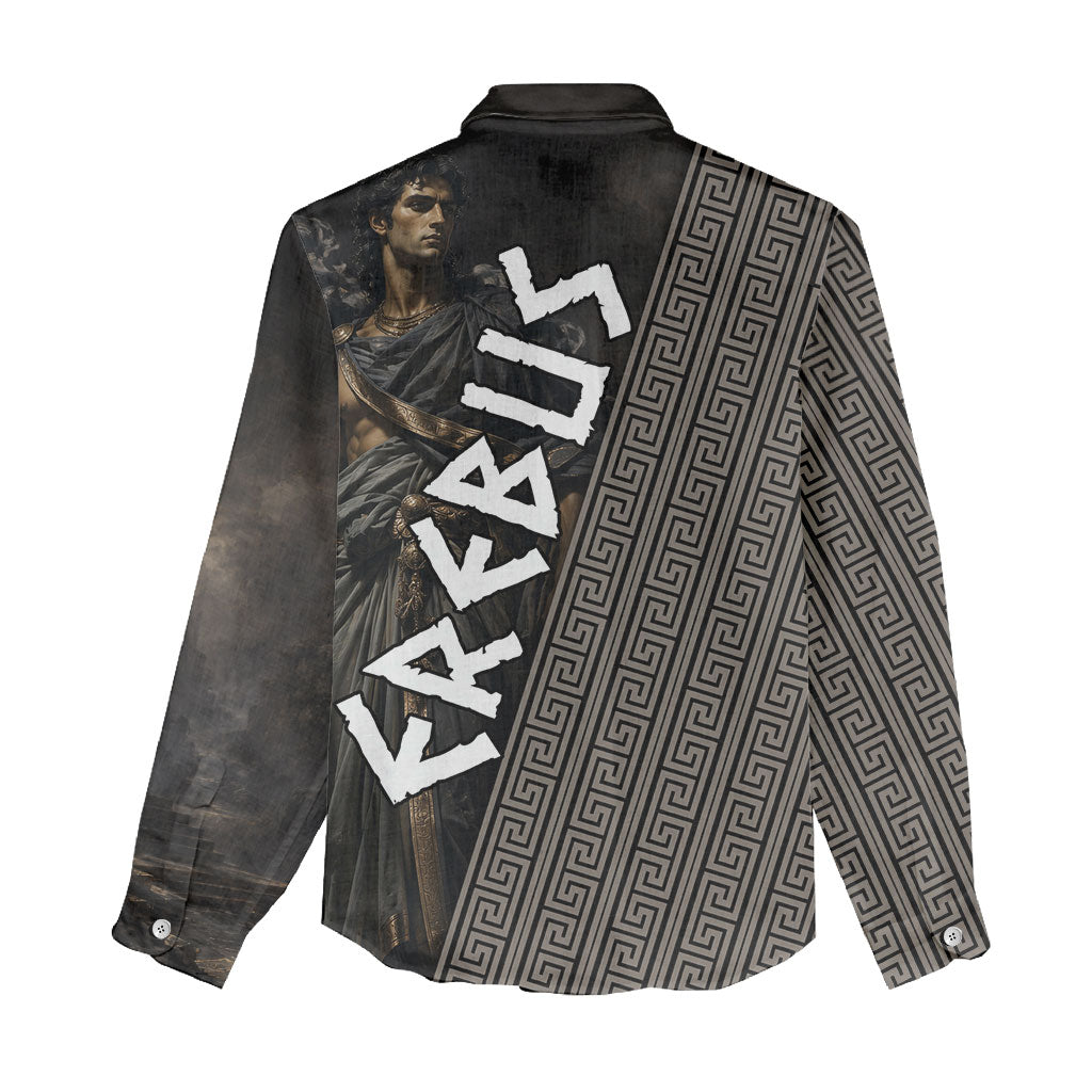 Erebus Greek Mythology Women Casual Shirt Ancient Greek God Of Darkness Fantasy Art