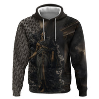 Erebus Greek Mythology Zip Hoodie Ancient Greek God Of Darkness Fantasy Art