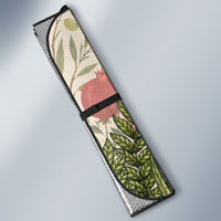 Sukkot Auto Sun Shade Jewish Holiday Gratitude Dwells Here - Vintage Botanical Sukkah